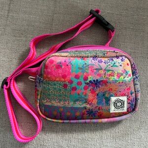 Natural life Colorful Floral Crossbody Bag (B0046)